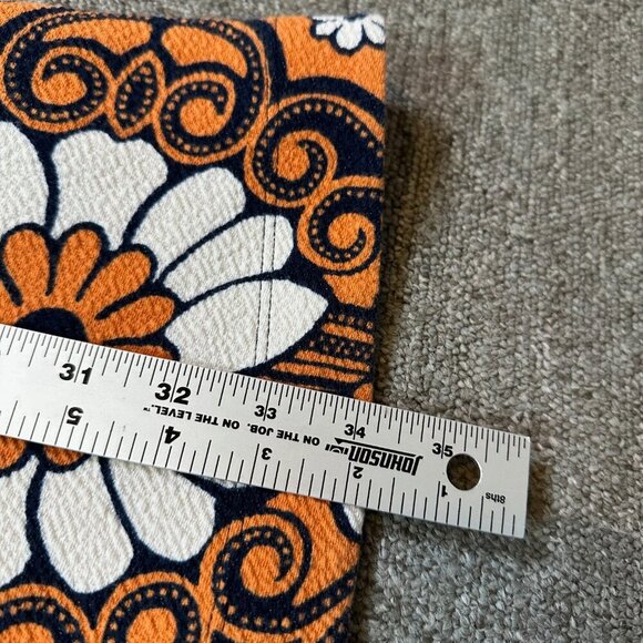 Anthropologie Maeve Floral Shift Mini Dress Green & Orange Size X-Small - Picture 3 of 7